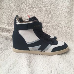 MOVMT Jade Mid Top Wedge Sneakers